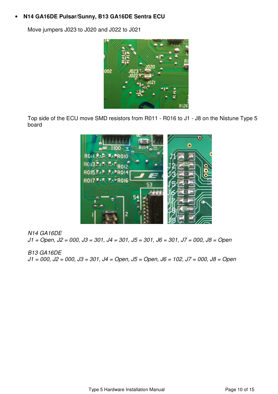 NIStune Type 5 User Manual | Page 11 / 15