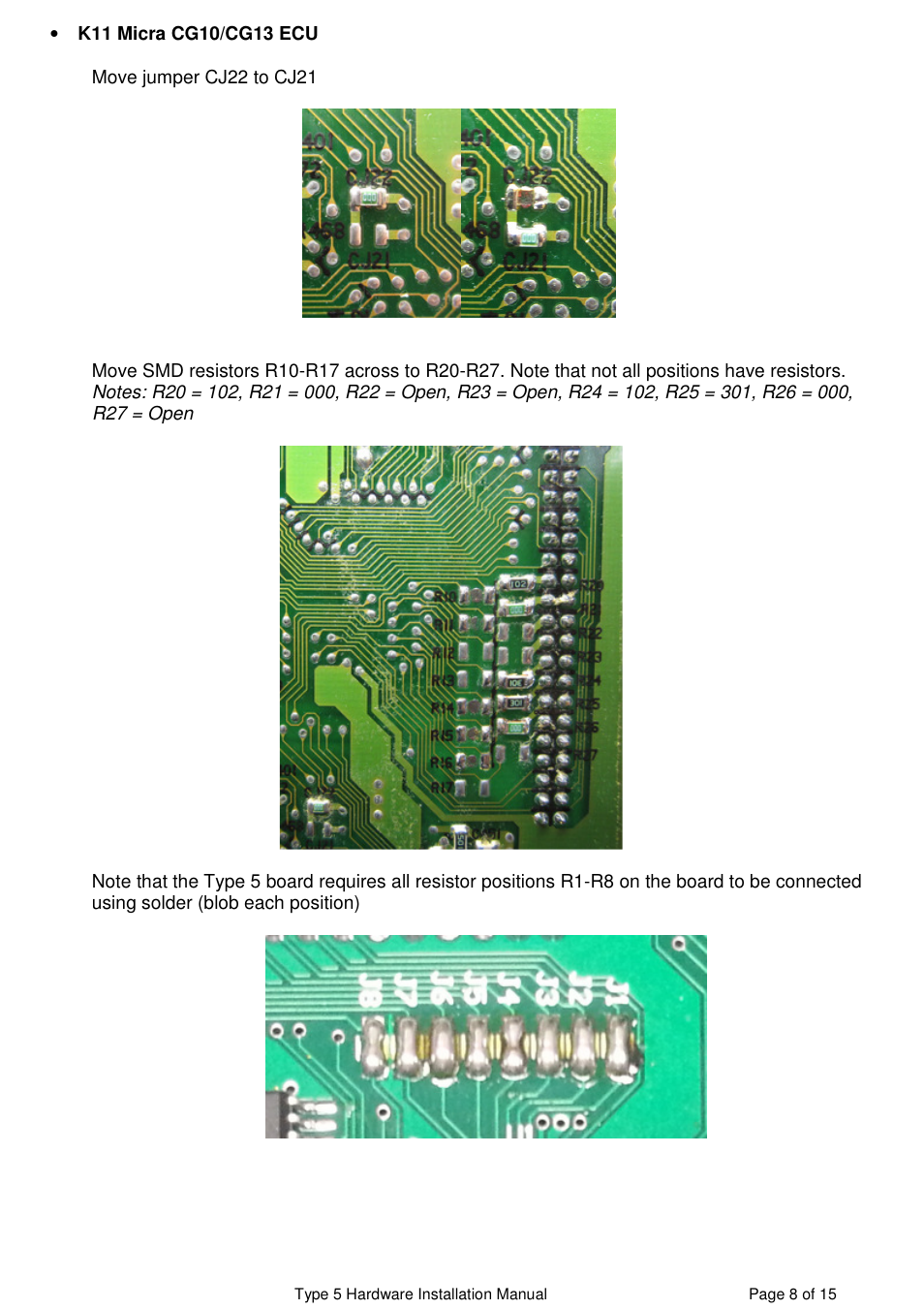 NIStune Type 5 User Manual | Page 9 / 15