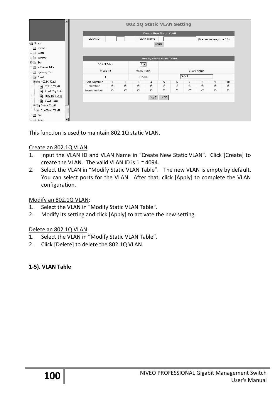 Niveo Professional NGS16TP User Manual | Page 104 / 134
