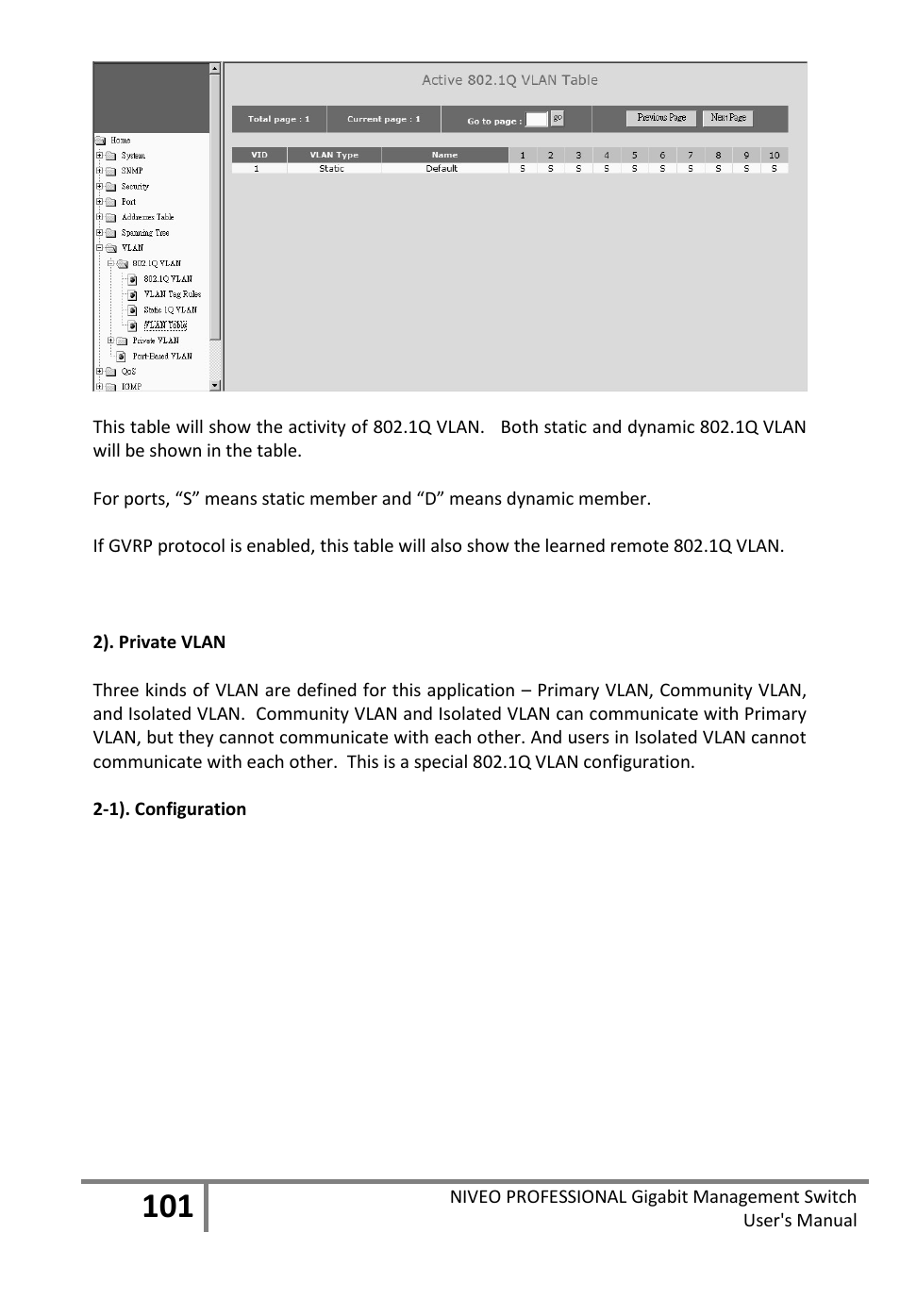 Niveo Professional NGS16TP User Manual | Page 105 / 134