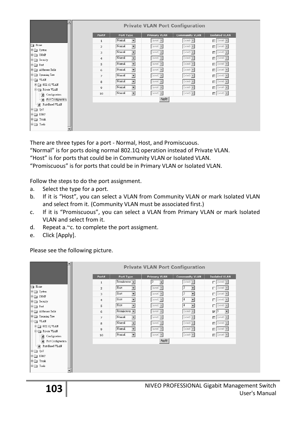 Niveo Professional NGS16TP User Manual | Page 107 / 134