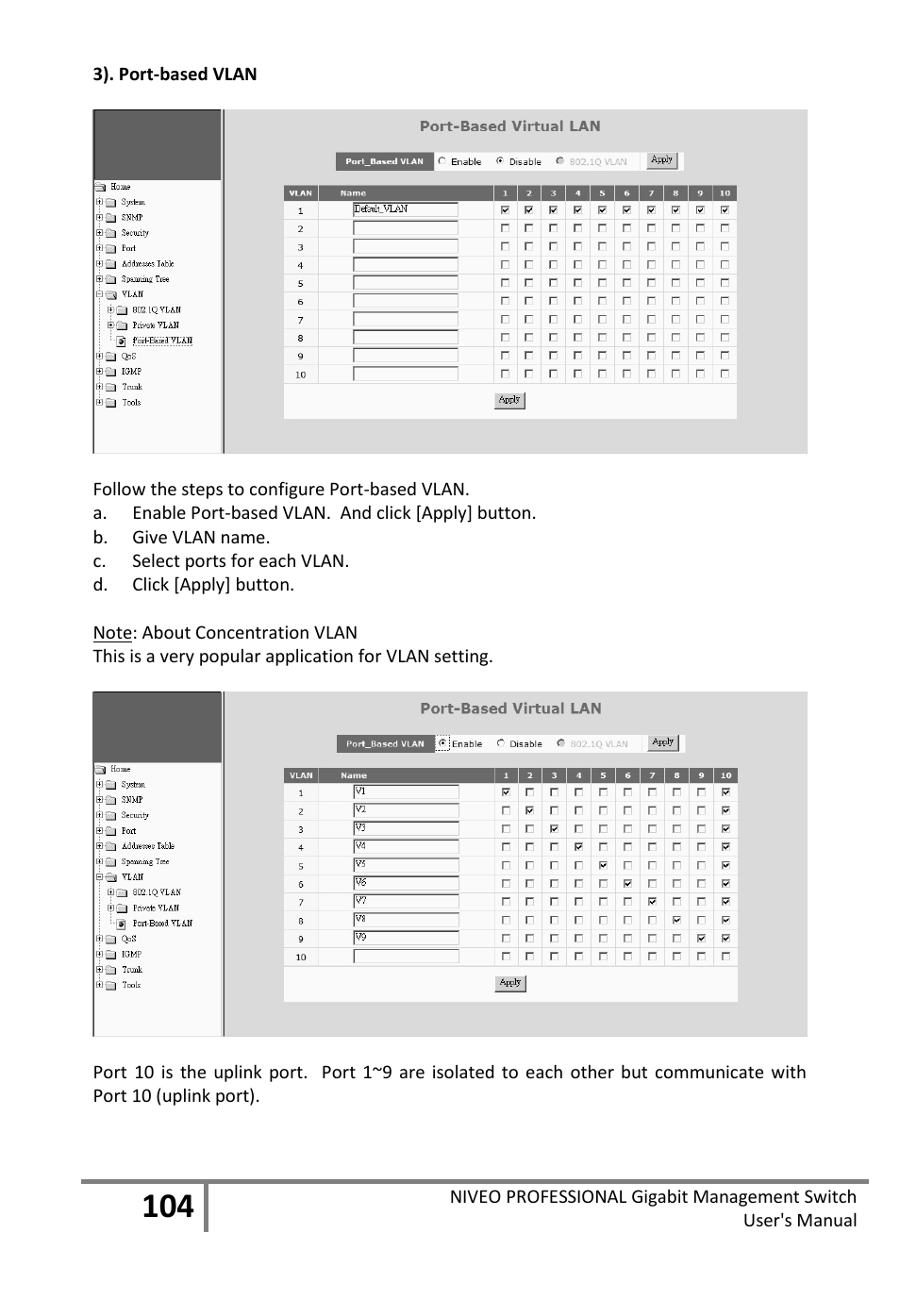 Niveo Professional NGS16TP User Manual | Page 108 / 134