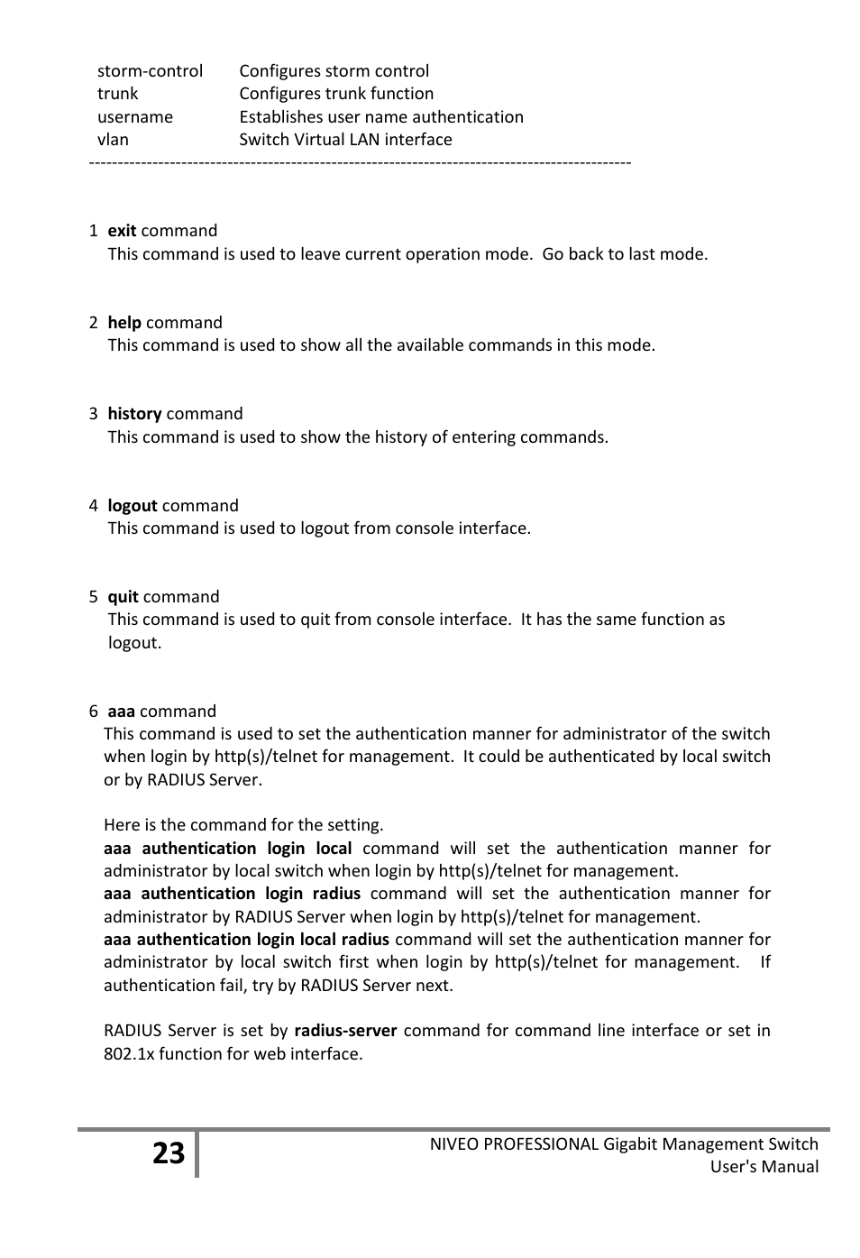Niveo Professional NGS16TP User Manual | Page 27 / 134