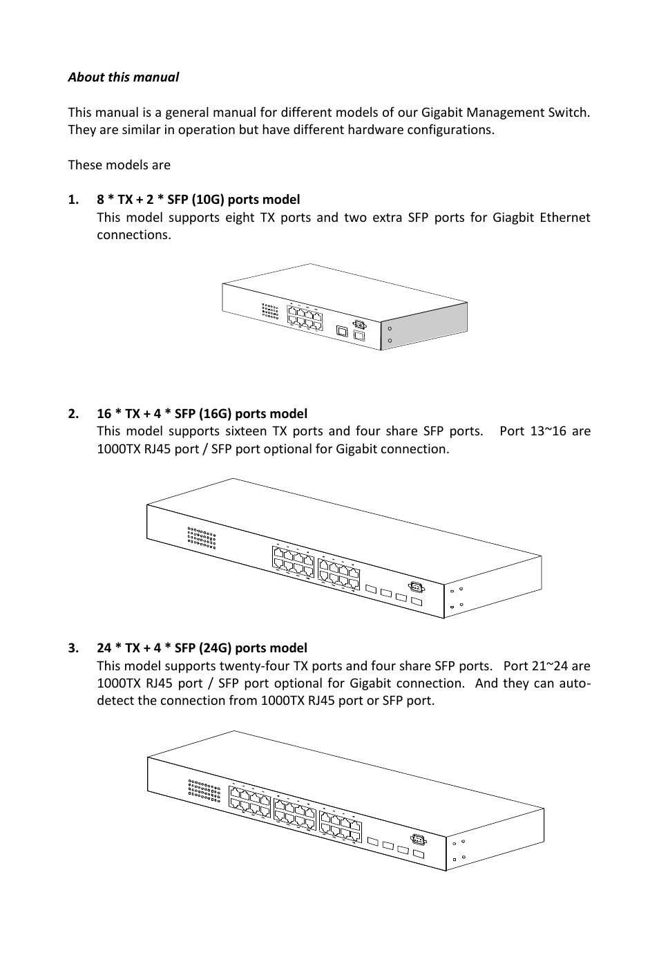 Niveo Professional NGS16TP User Manual | Page 3 / 134