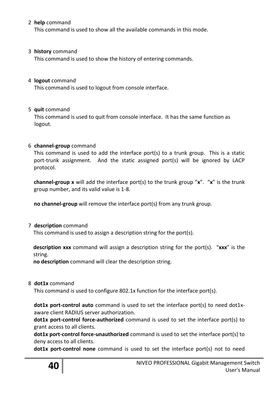 Niveo Professional NGS16TP User Manual | Page 44 / 134