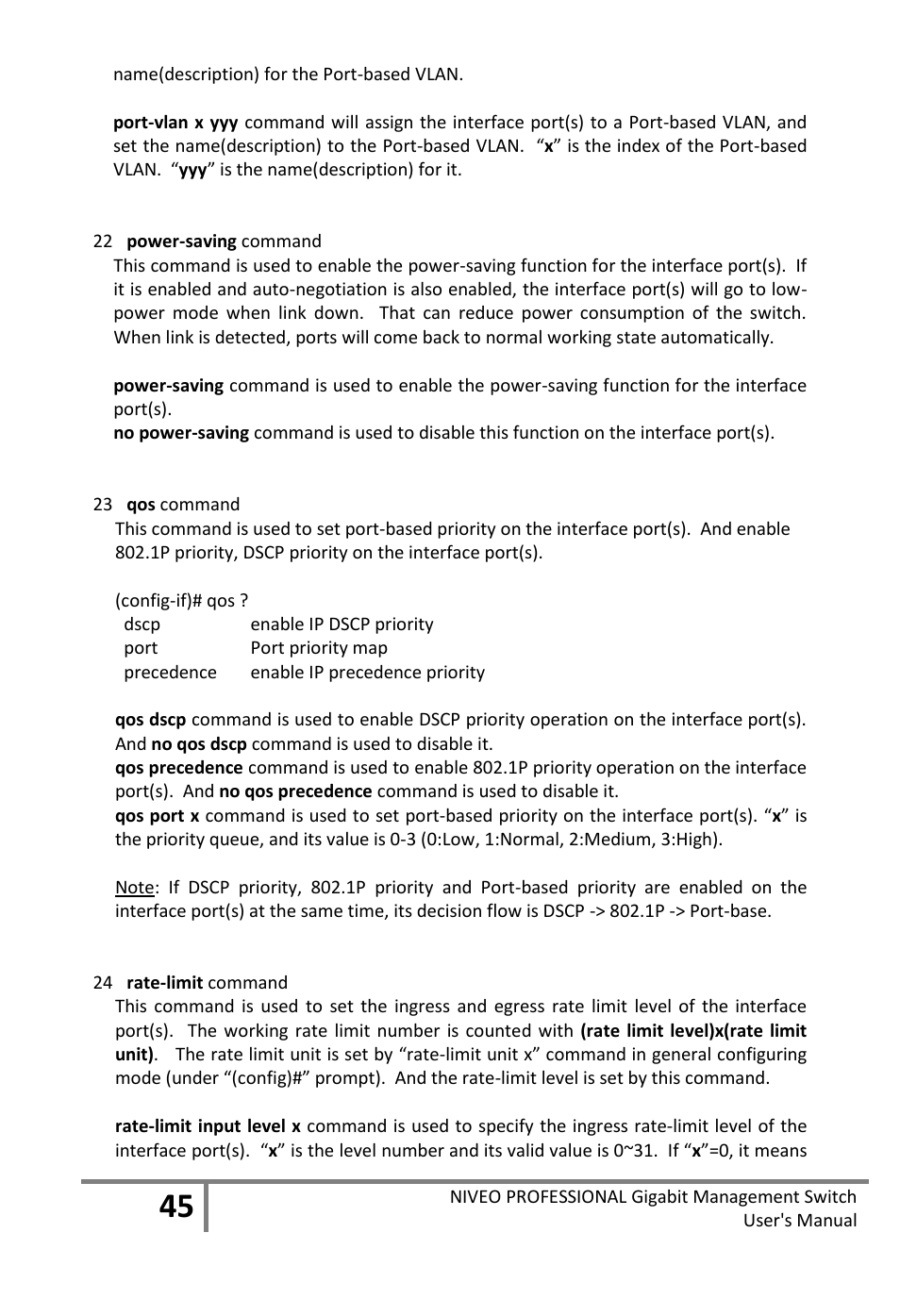 Niveo Professional NGS16TP User Manual | Page 49 / 134