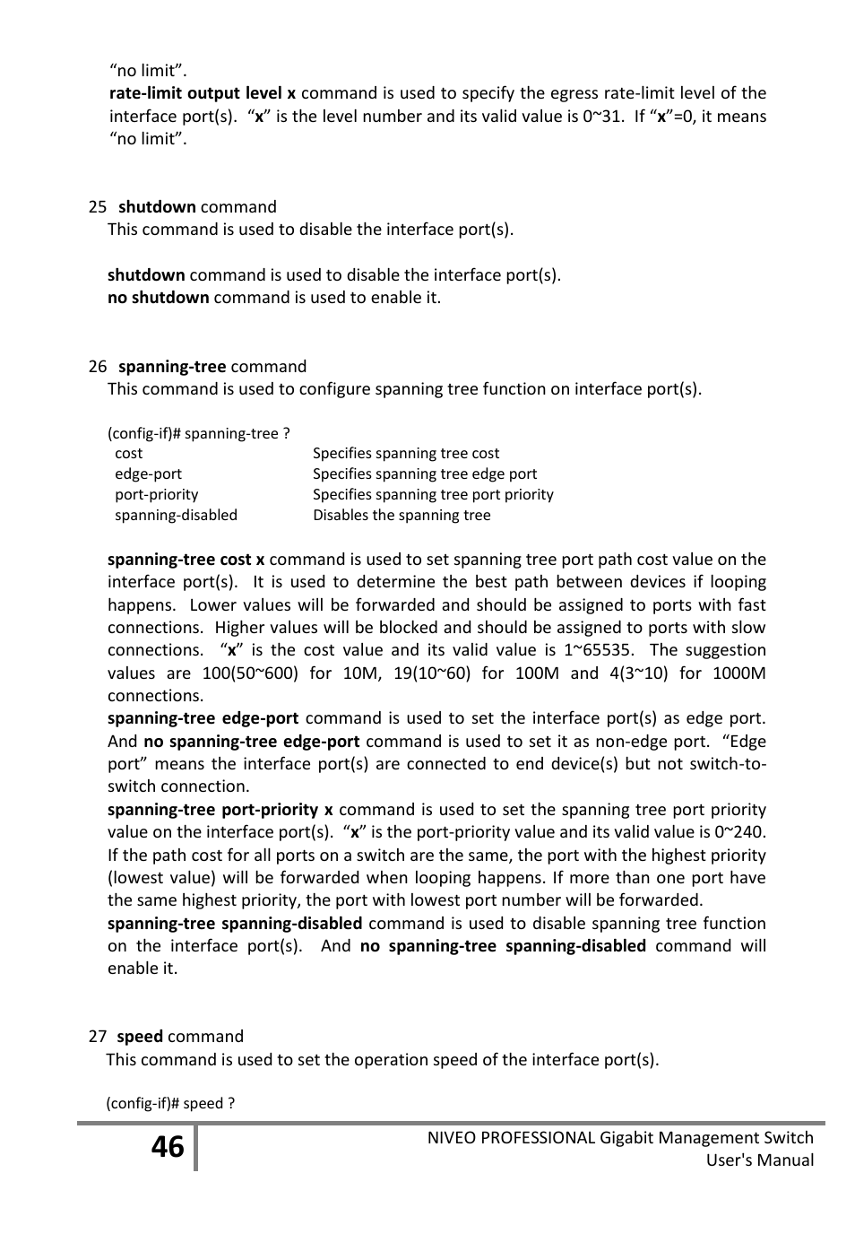 Niveo Professional NGS16TP User Manual | Page 50 / 134
