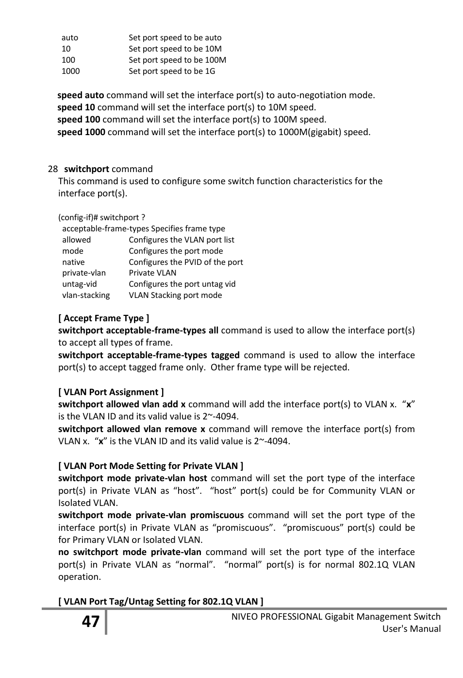 Niveo Professional NGS16TP User Manual | Page 51 / 134