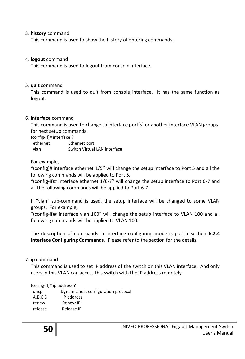 Niveo Professional NGS16TP User Manual | Page 54 / 134