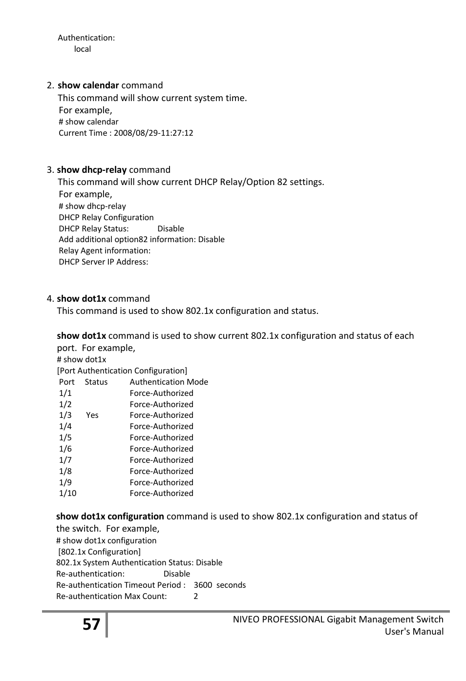 Niveo Professional NGS16TP User Manual | Page 61 / 134