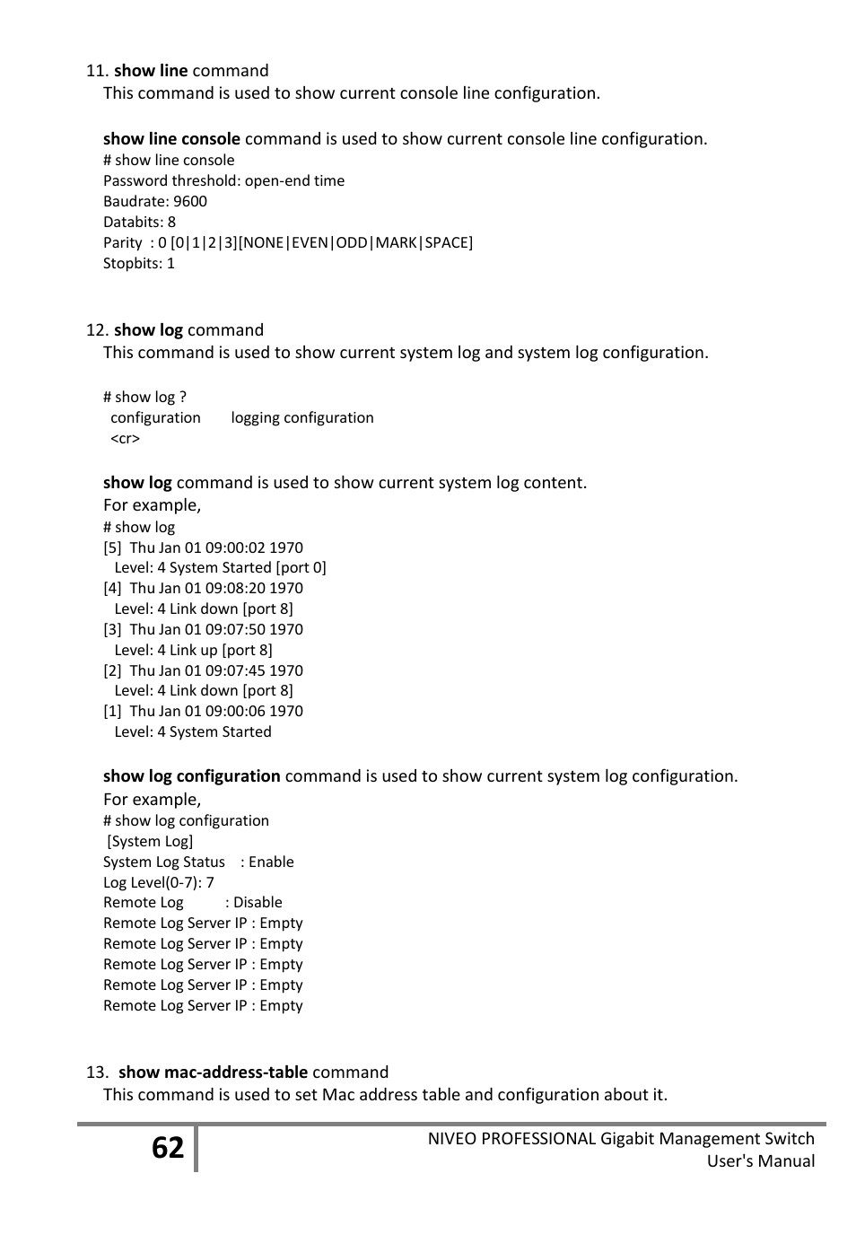 Niveo Professional NGS16TP User Manual | Page 66 / 134