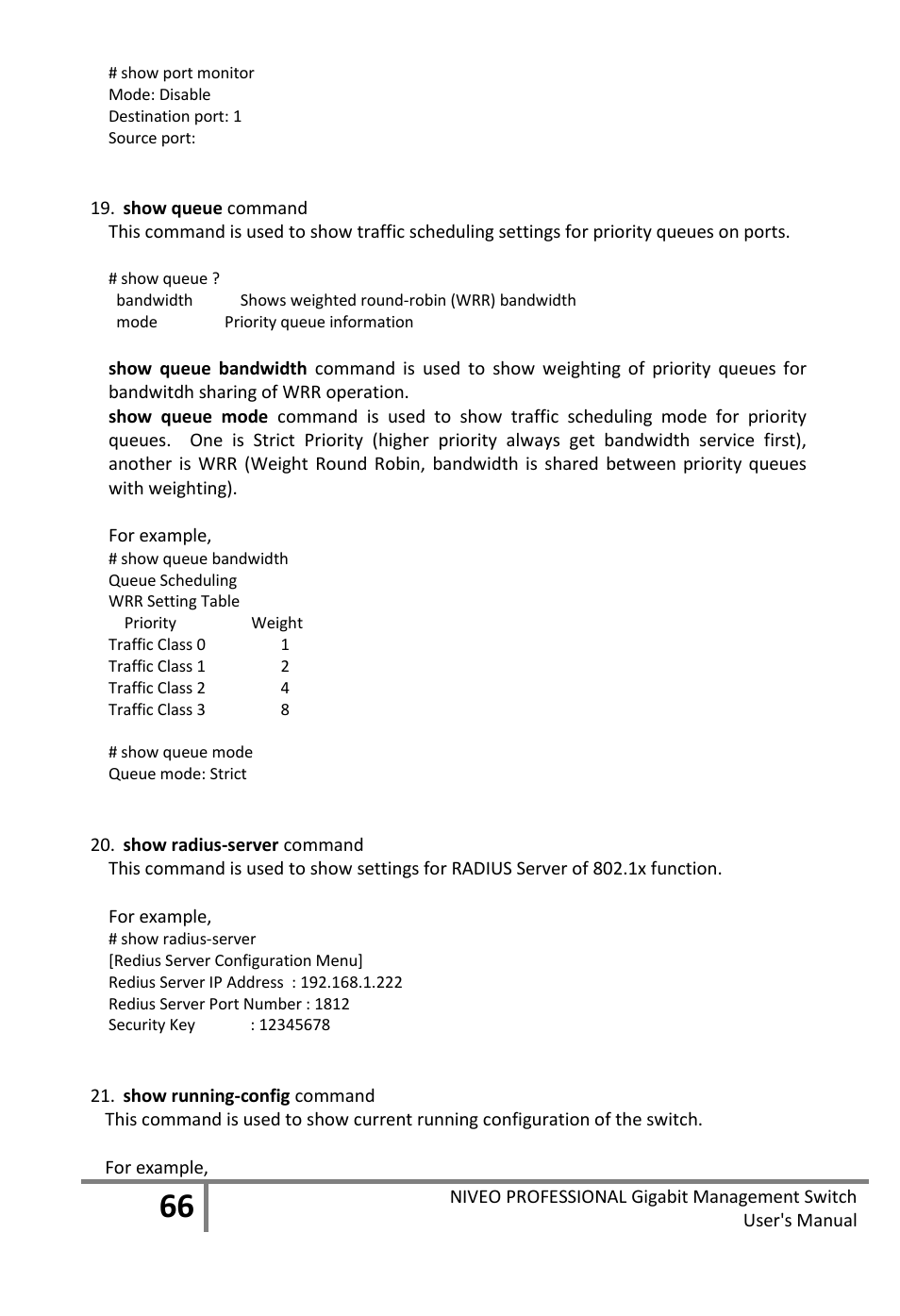 Niveo Professional NGS16TP User Manual | Page 70 / 134