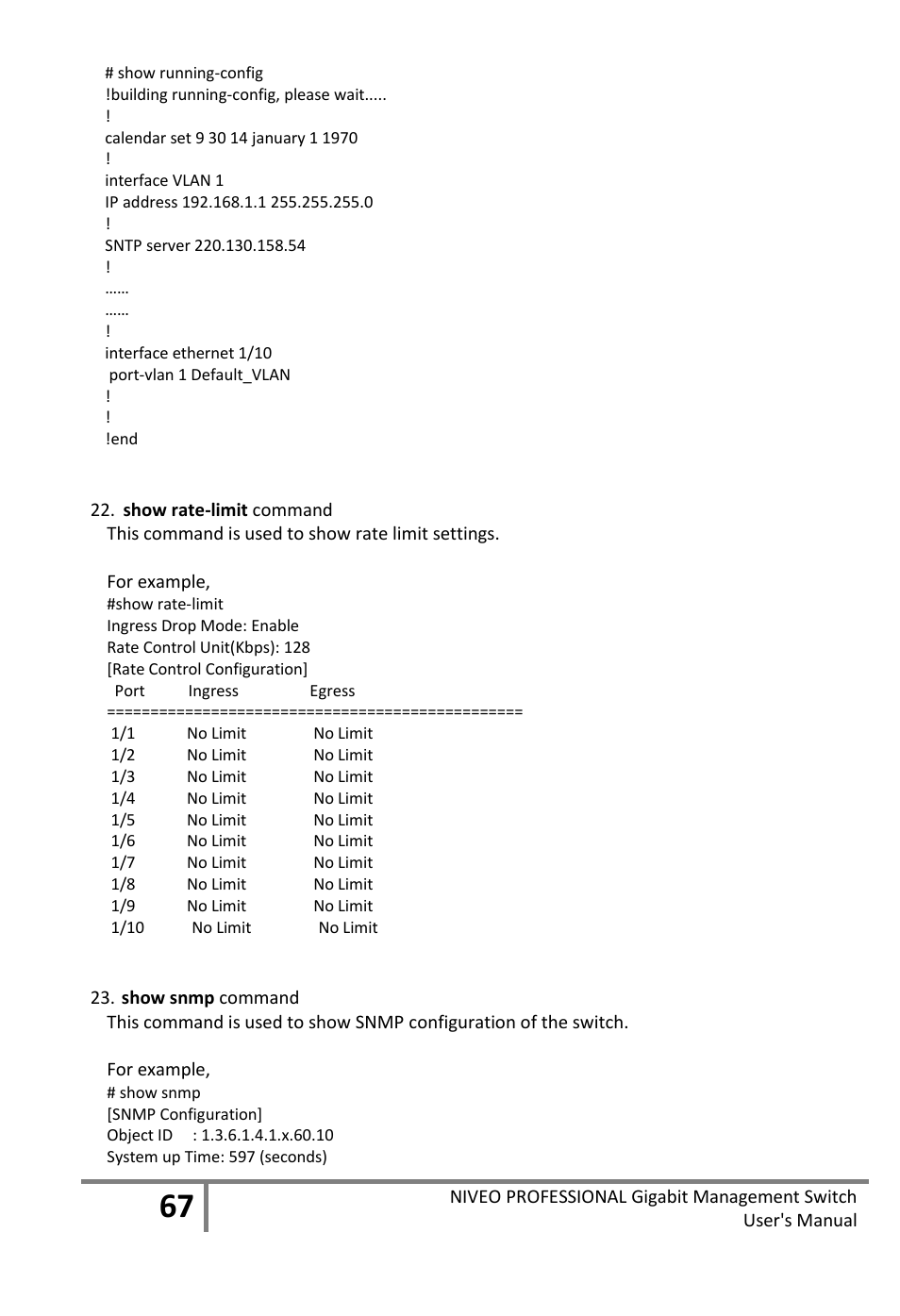 Niveo Professional NGS16TP User Manual | Page 71 / 134