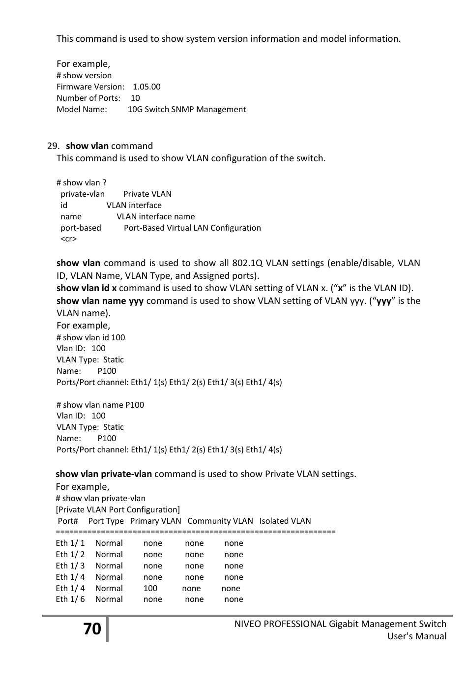 Niveo Professional NGS16TP User Manual | Page 74 / 134