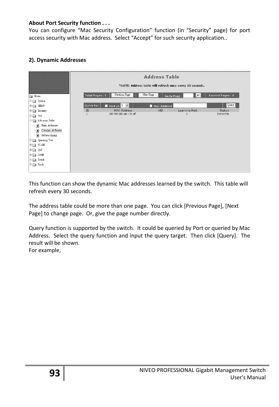 Niveo Professional NGS16TP User Manual | Page 97 / 134
