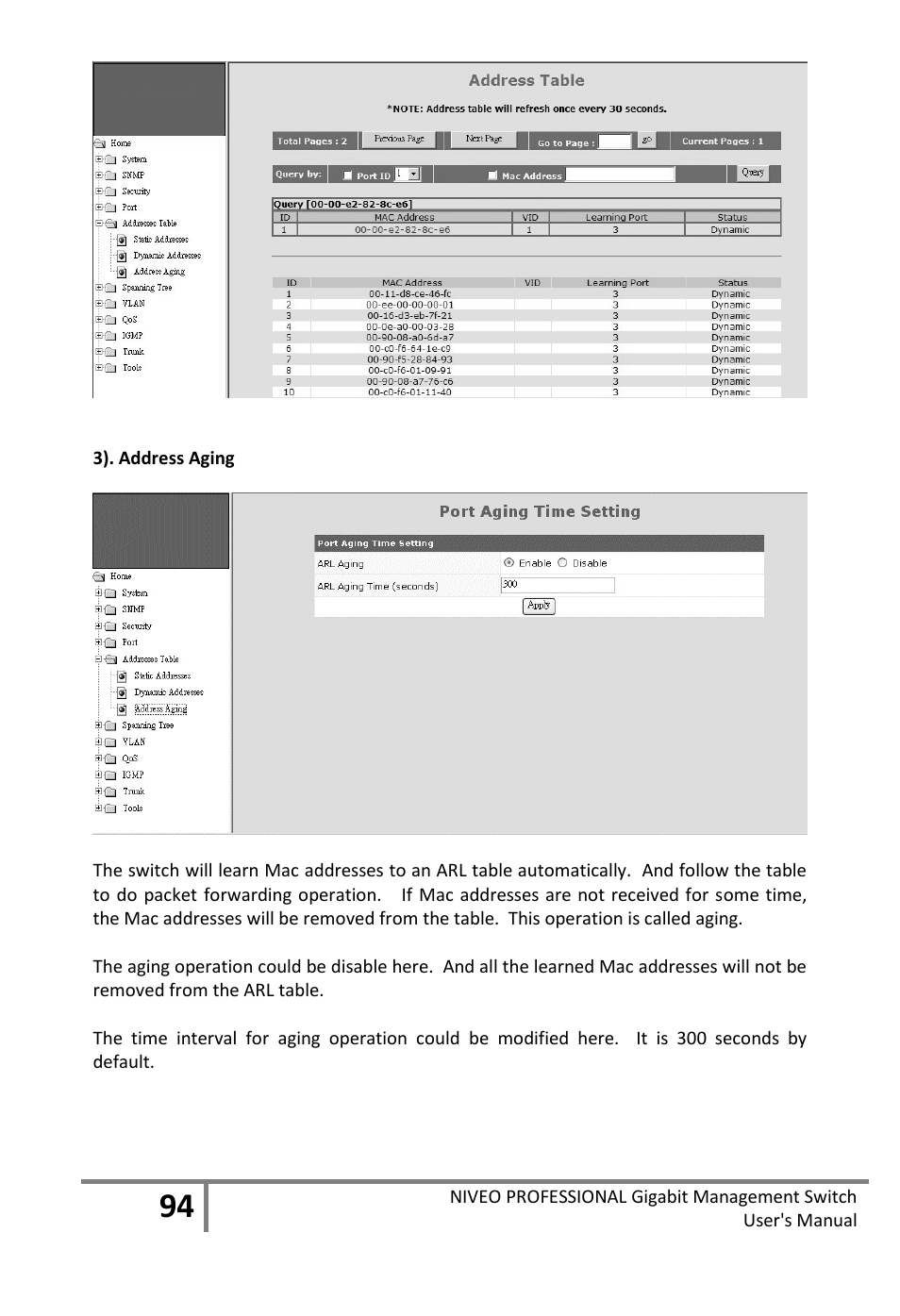 Niveo Professional NGS16TP User Manual | Page 98 / 134