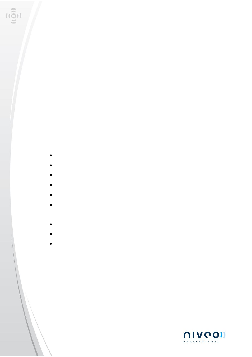 Product specification | Niveo Professional NGS8HE User Manual | Page 2 / 3