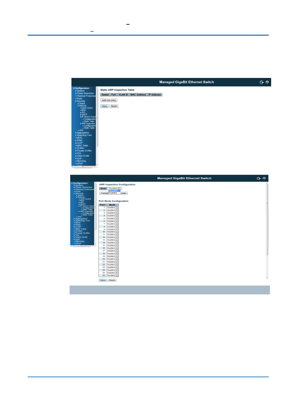 Arp inspection | Niveo Professional NGSME16T2H User Manual | Page 104 / 366