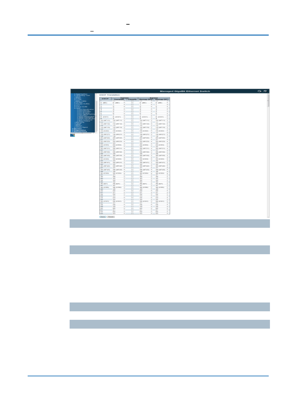 Qos / dscp translation | Niveo Professional NGSME16T2H User Manual | Page 183 / 366