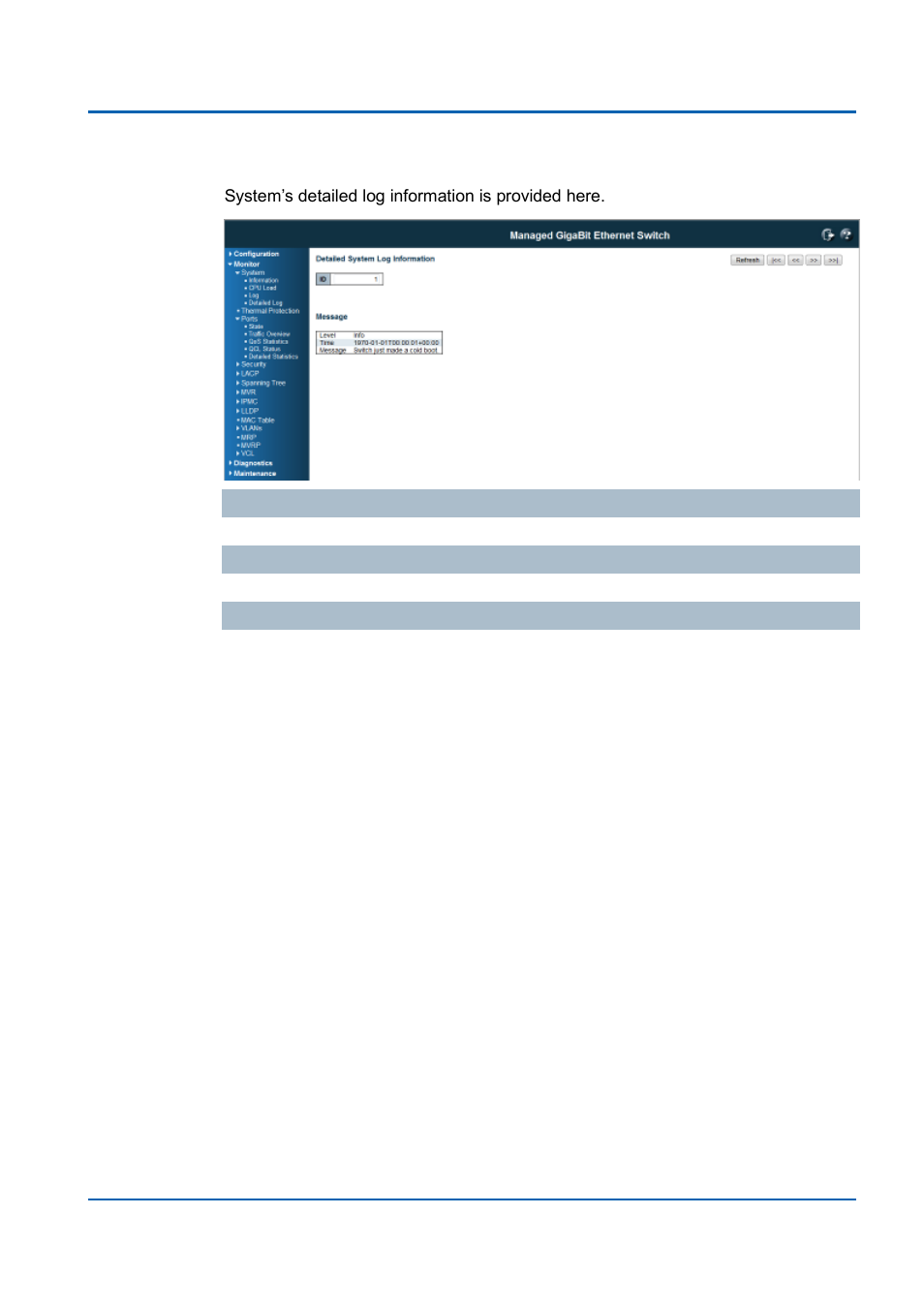 System / detailed log | Niveo Professional NGSME16T2H User Manual | Page 272 / 366