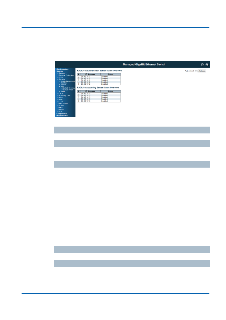 Security / aaa | Niveo Professional NGSME16T2H User Manual | Page 302 / 366