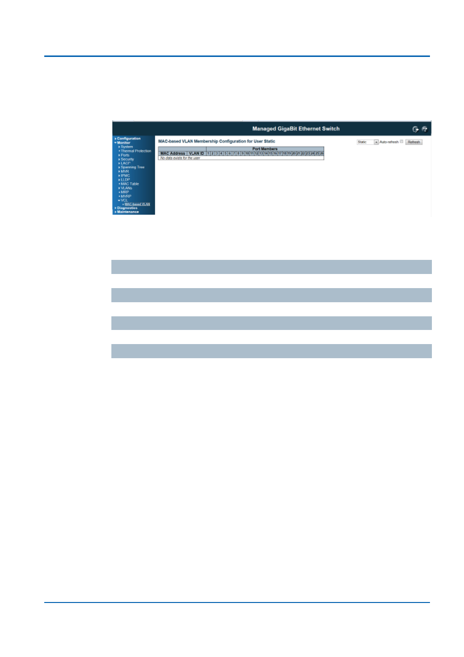 Vcl mac-based vlan status | Niveo Professional NGSME16T2H User Manual | Page 353 / 366