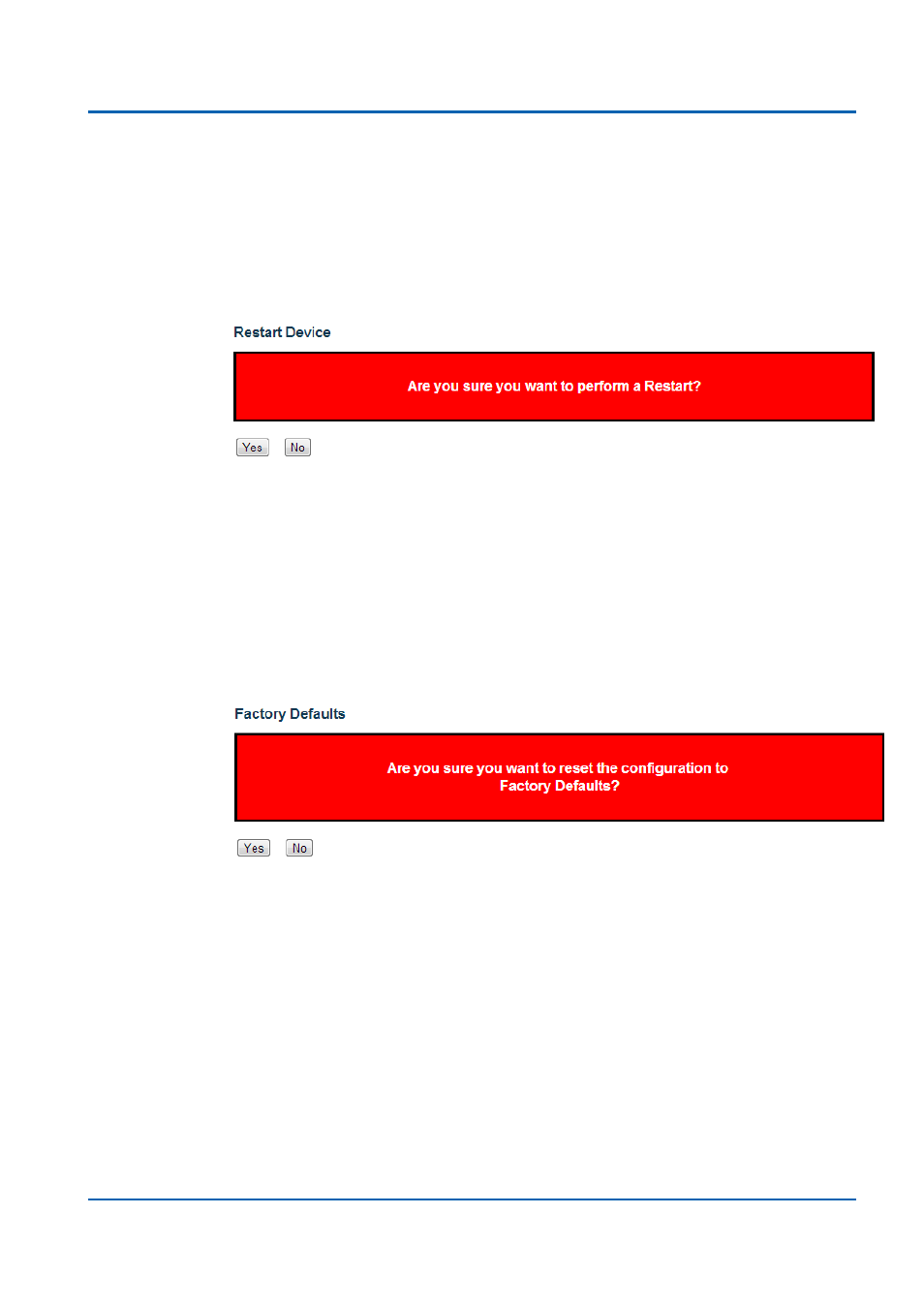 Maintenance, Restart device, Factory defaults | Niveo Professional NGSME16T2H User Manual | Page 358 / 366