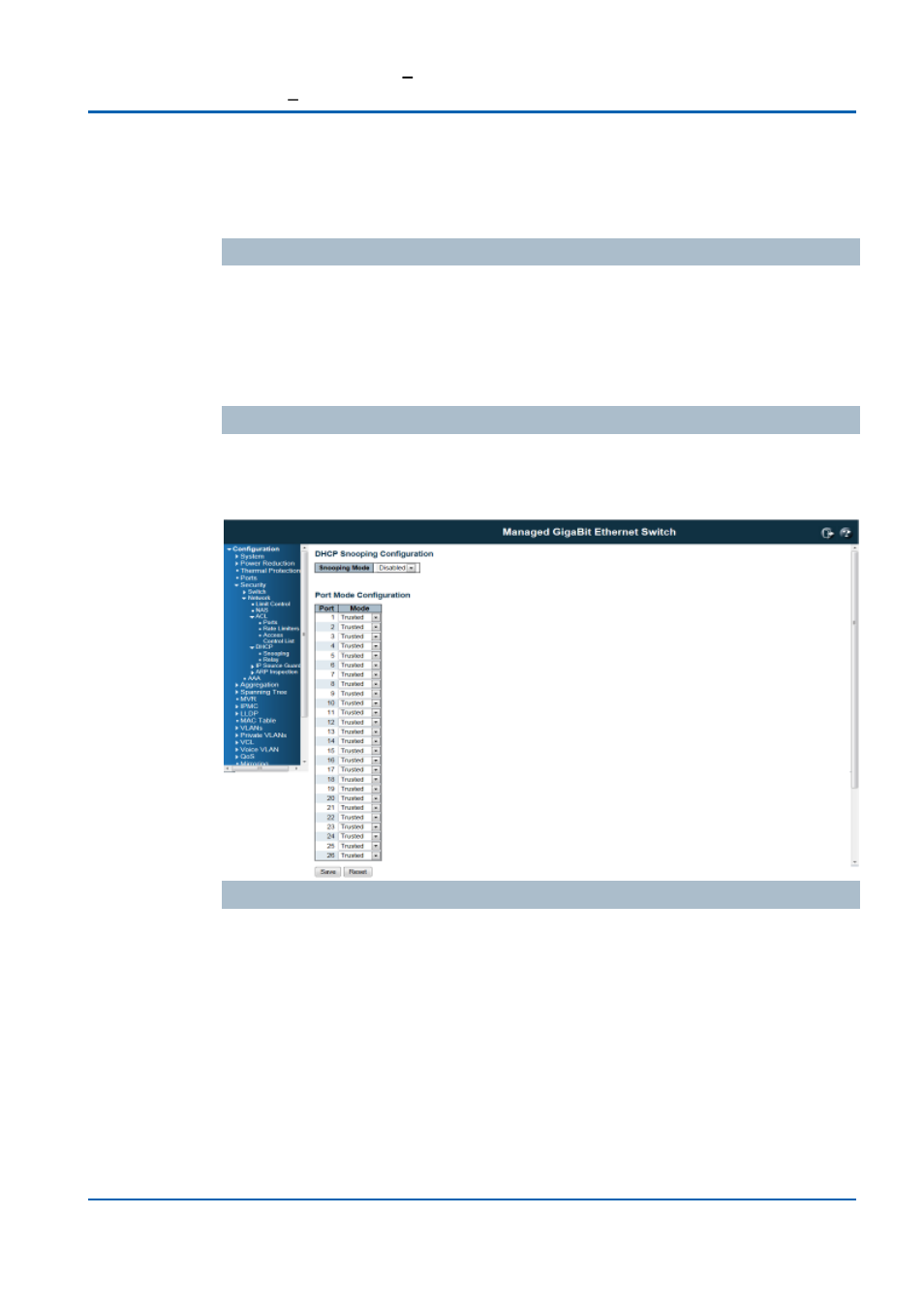 Switch / network / dhcp configuration | Niveo Professional NGSME16T2H User Manual | Page 99 / 366