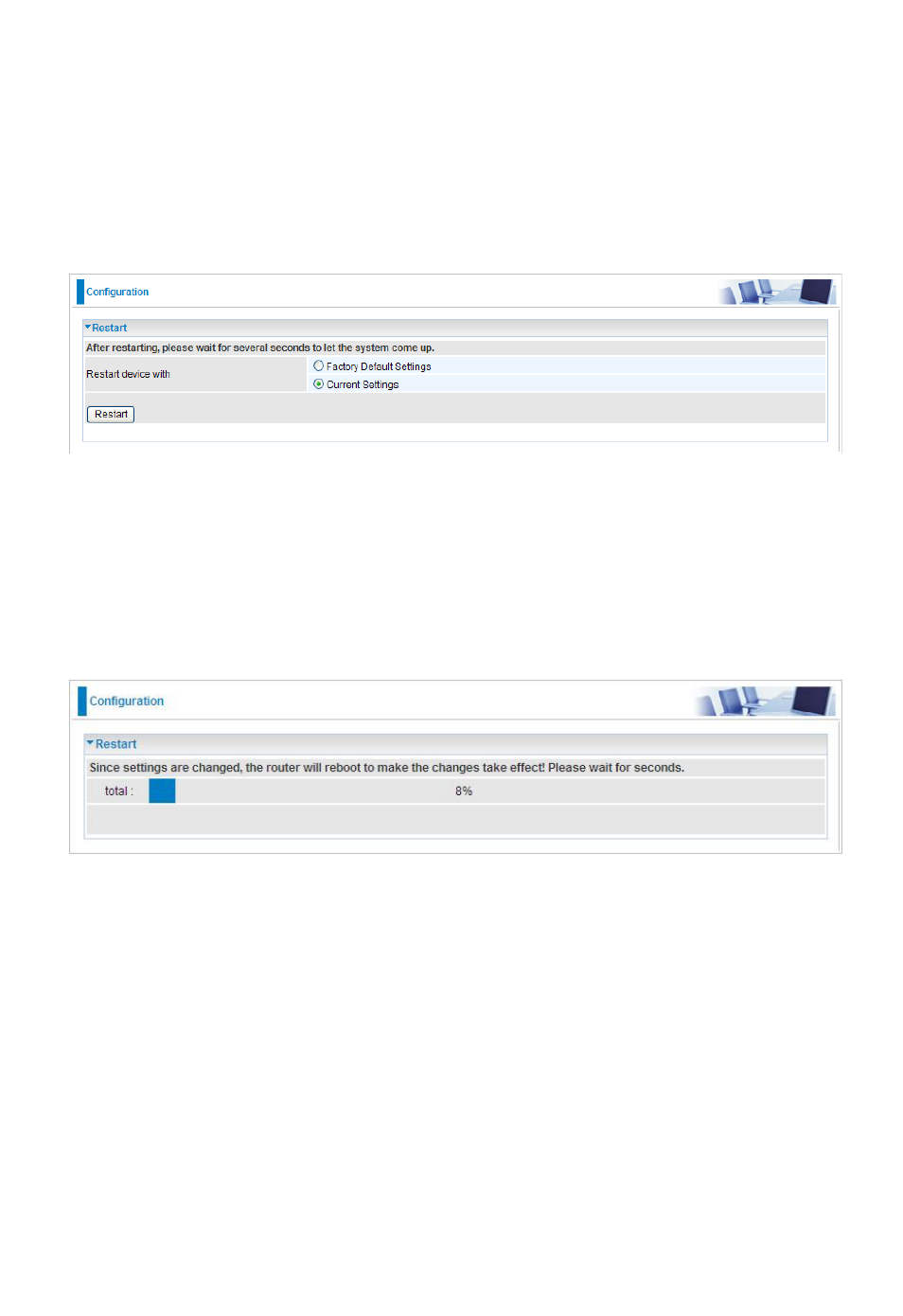 Restart | Niveo Professional NWAR33P User Manual | Page 111 / 155