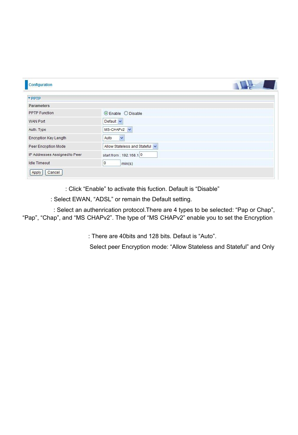 Pptp | Niveo Professional NWAR33P User Manual | Page 121 / 155