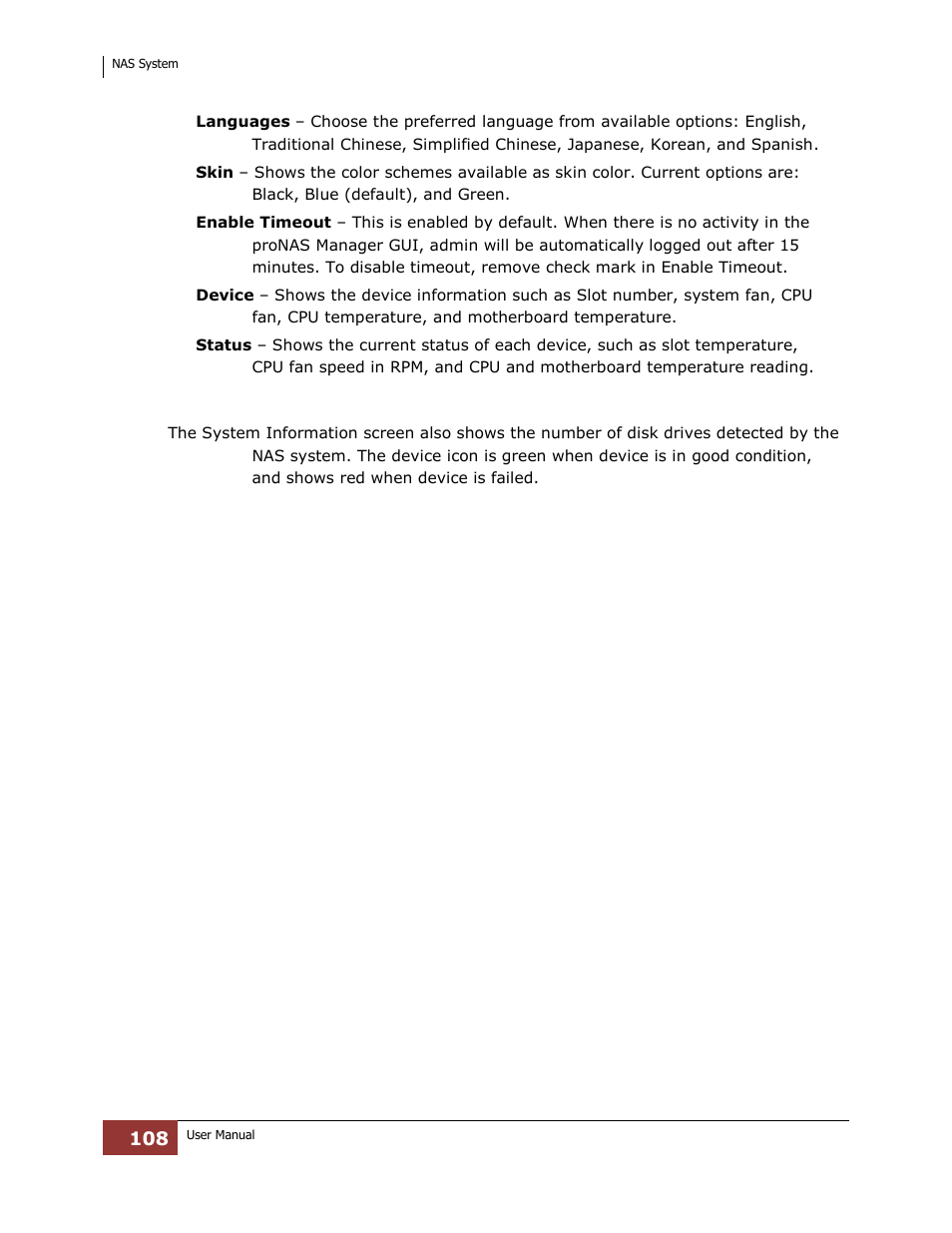 Niveo Professional NNAS-R4 User Manual | Page 108 / 189