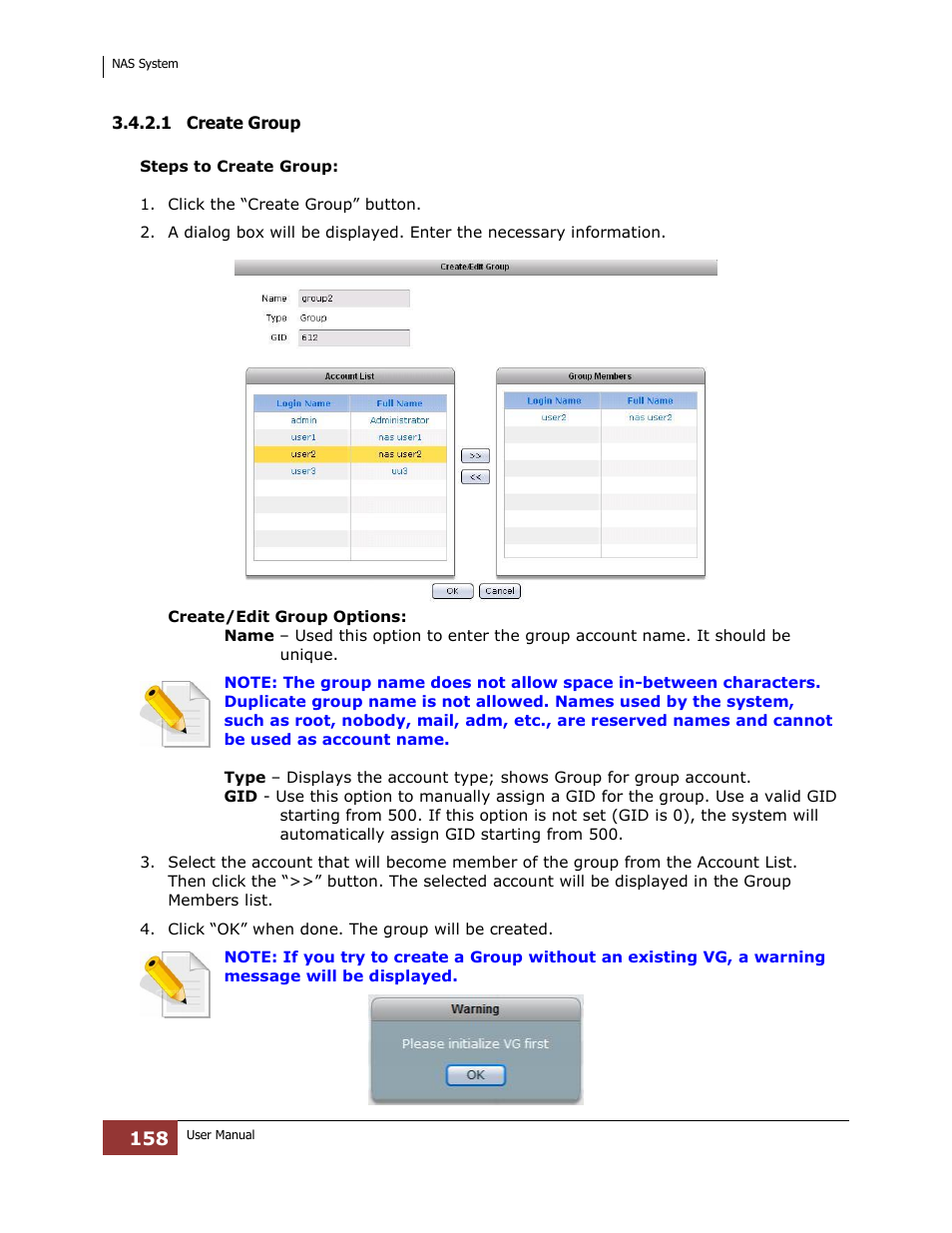 1 create group | Niveo Professional NNAS-R4 User Manual | Page 158 / 189