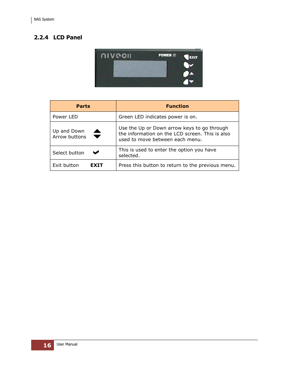 4 lcd panel | Niveo Professional NNAS-R4 User Manual | Page 16 / 189