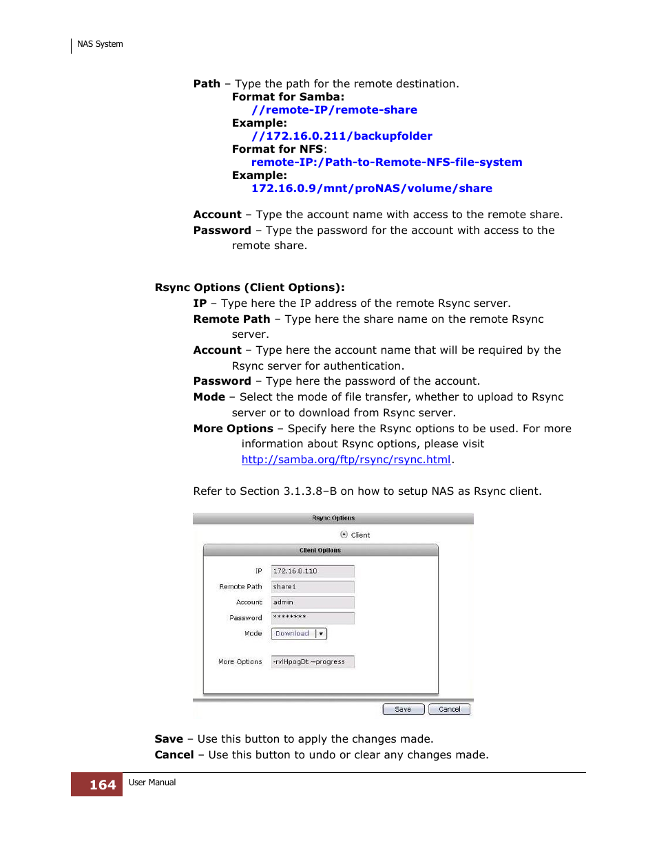 Niveo Professional NNAS-R4 User Manual | Page 164 / 189