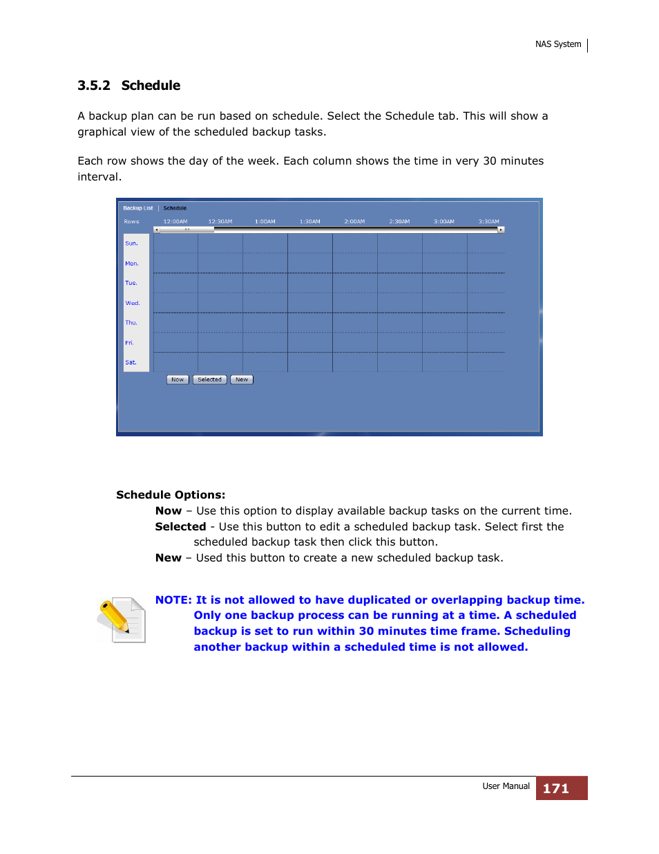 2 schedule | Niveo Professional NNAS-R4 User Manual | Page 171 / 189