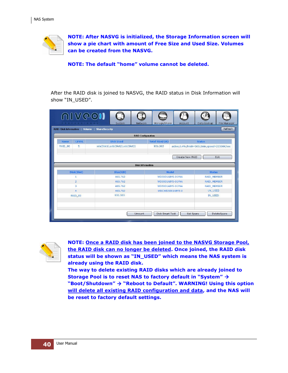 Niveo Professional NNAS-R4 User Manual | Page 40 / 189