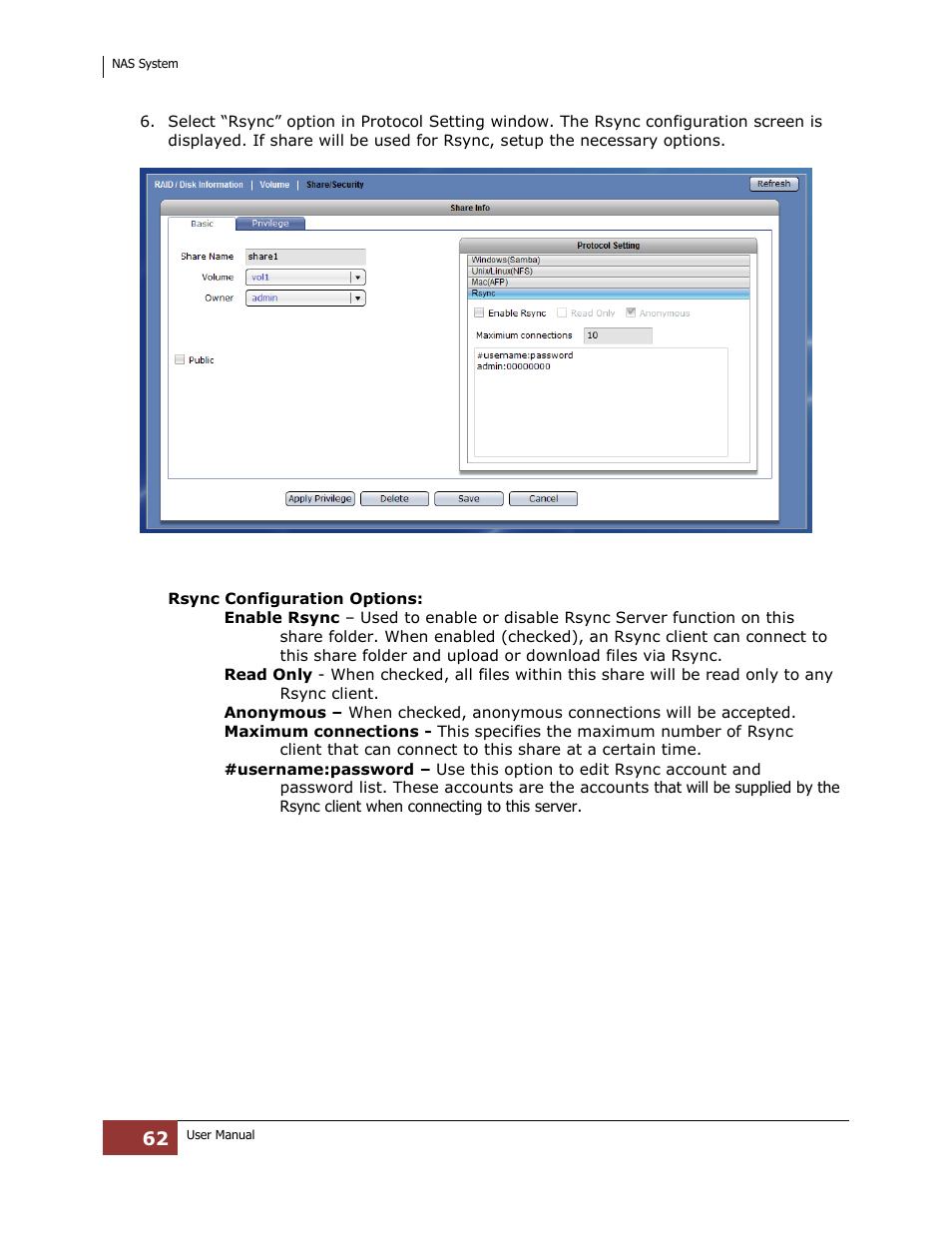 Niveo Professional NNAS-R4 User Manual | Page 62 / 189