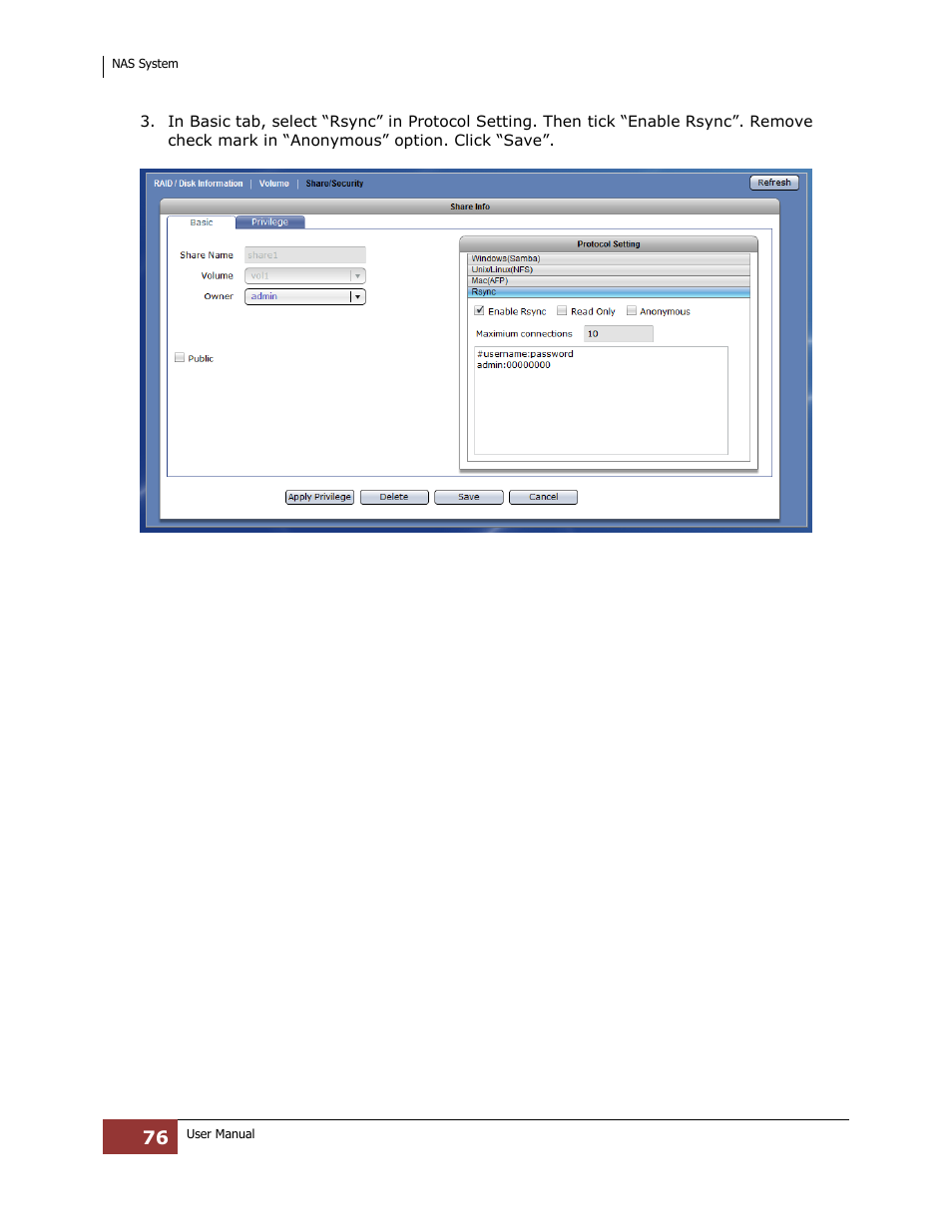 Niveo Professional NNAS-R4 User Manual | Page 76 / 189