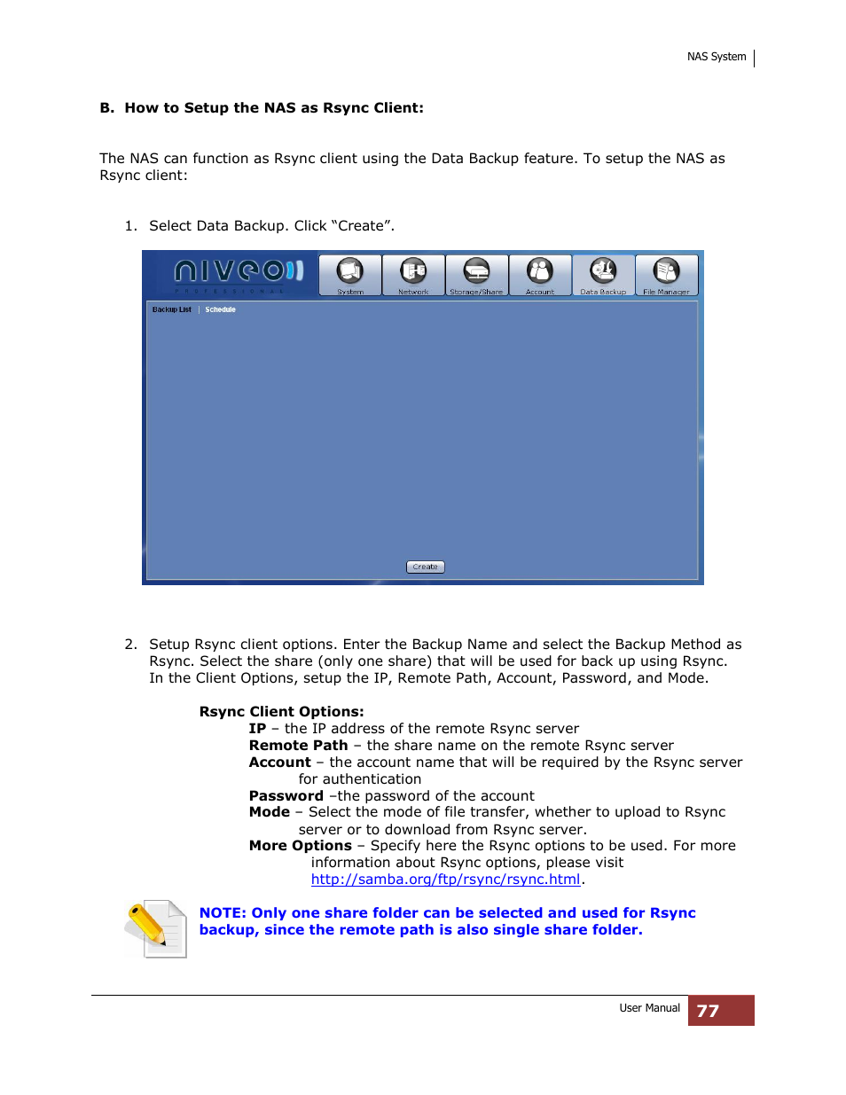 Niveo Professional NNAS-R4 User Manual | Page 77 / 189