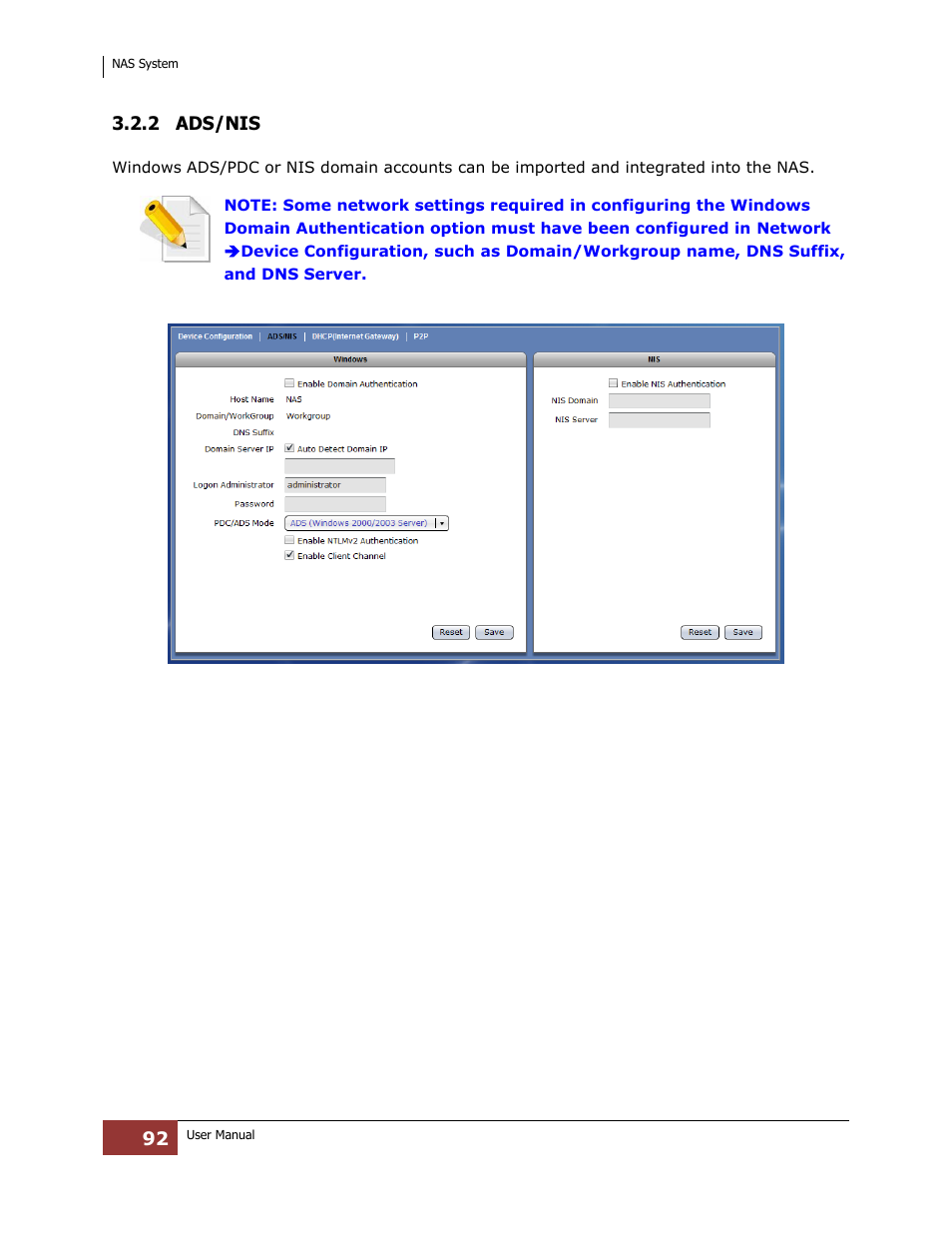 2 ads/nis | Niveo Professional NNAS-R4 User Manual | Page 92 / 189