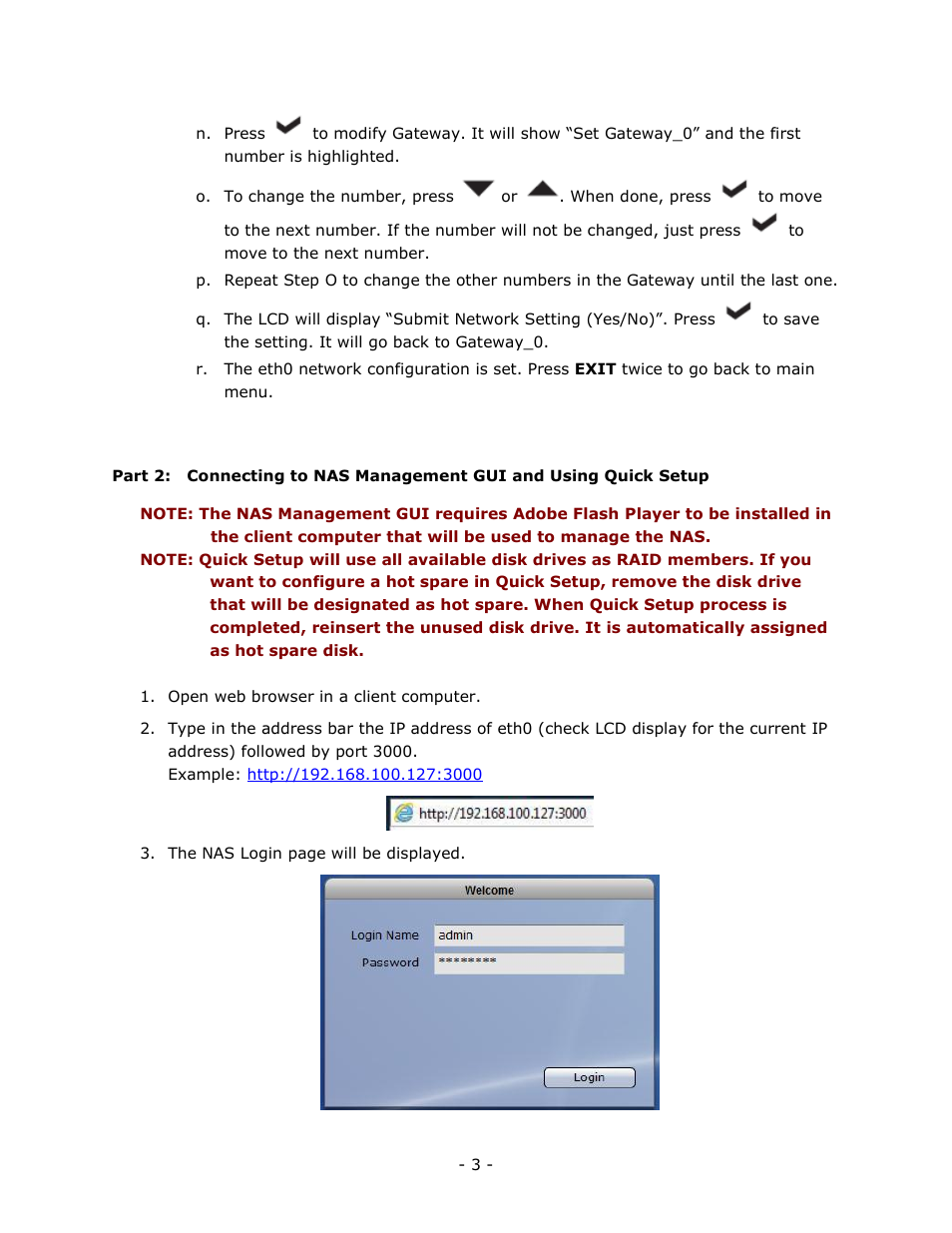 Niveo Professional NNAS-R4 Quick Installation Guide User Manual | Page 3 / 10