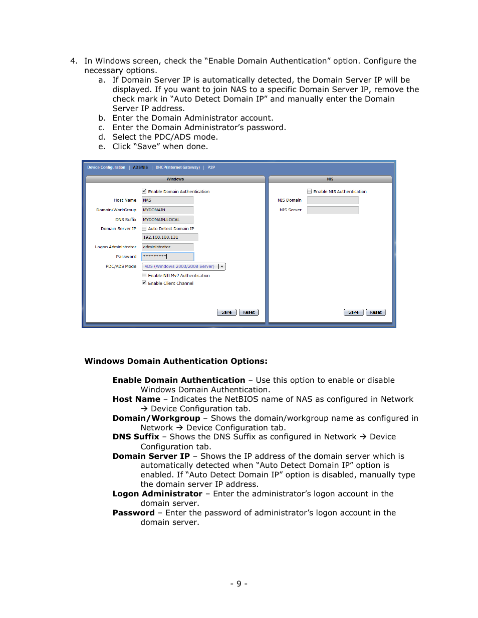 Niveo Professional NNAS-R4 Quick Installation Guide User Manual | Page 9 / 10