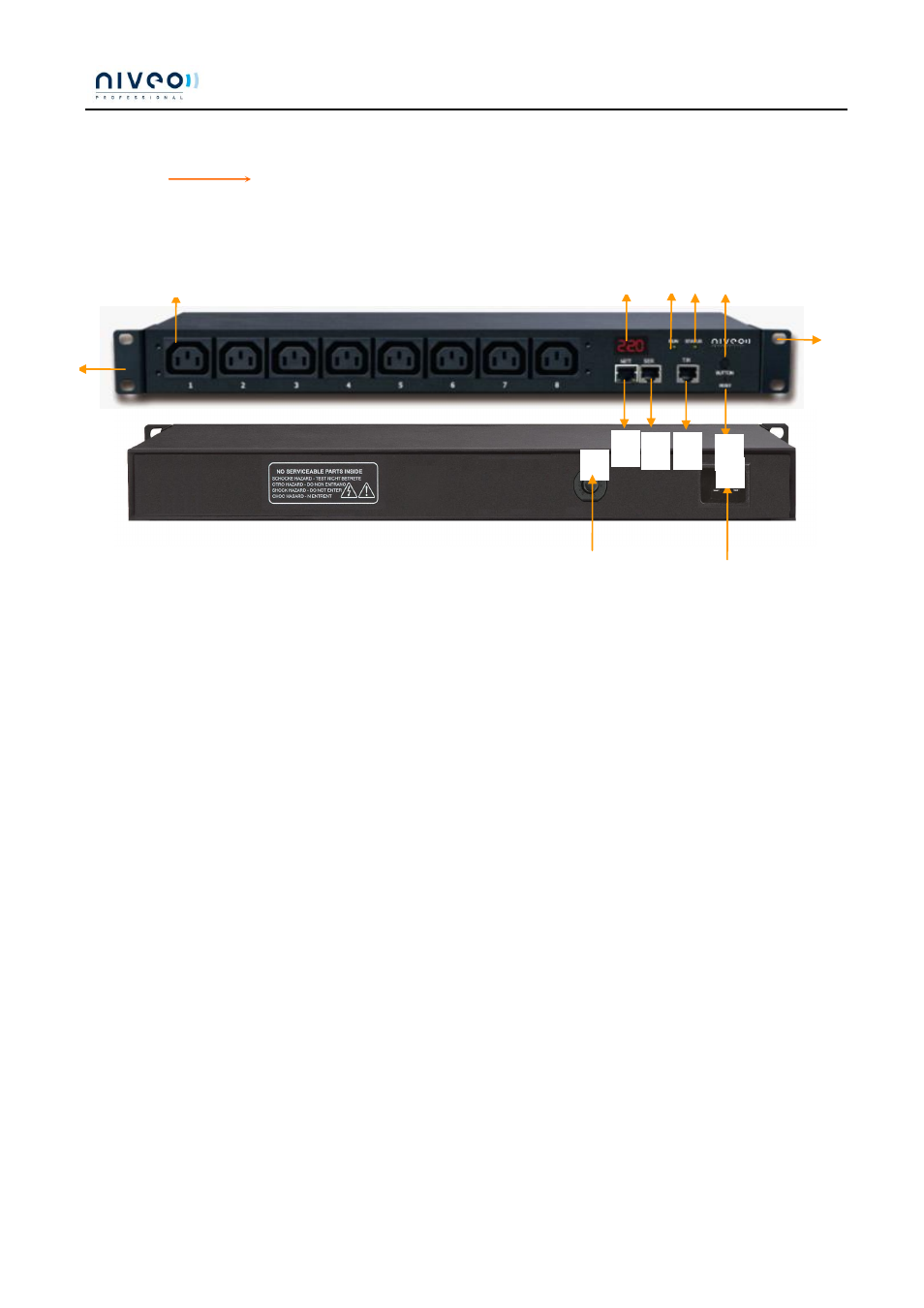 Mounting method | Niveo Professional NPD8C16A User Manual | Page 5 / 15