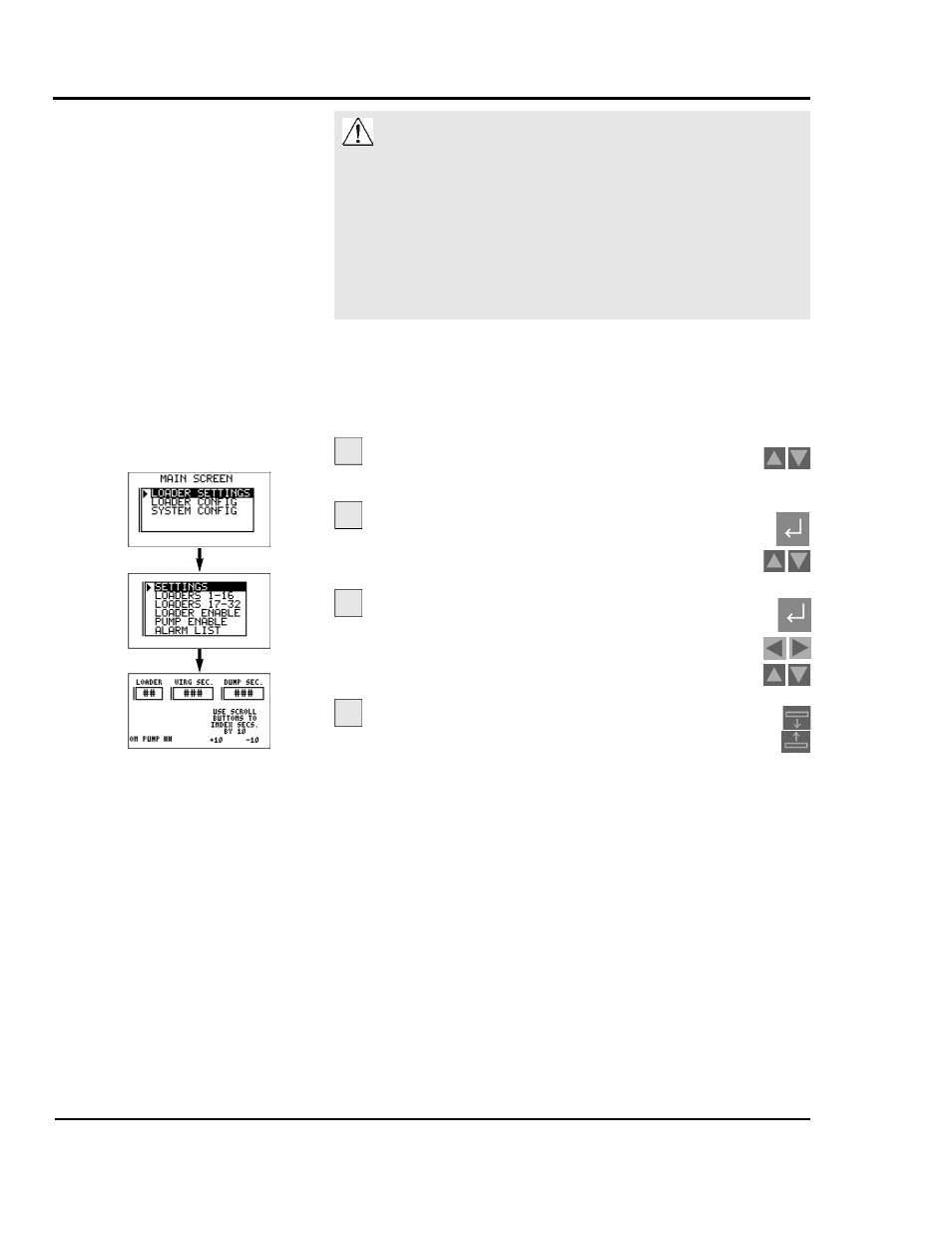 Etting, Oader, Arameters | Conair B32 User Manual | Page 22 / 62