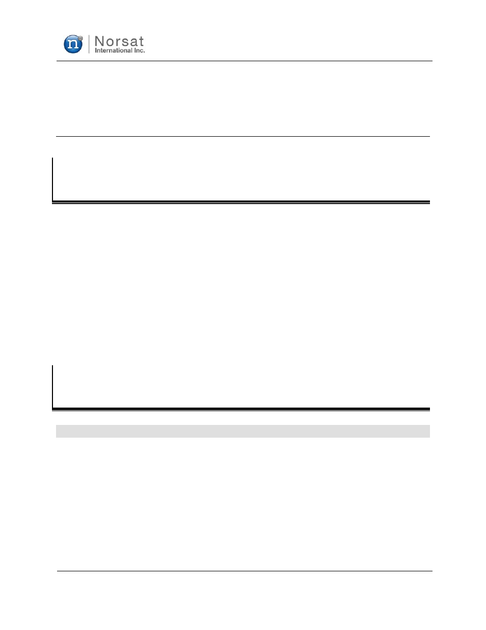 Chapter 2 interface control | Norsat 25W ATOM User Manual | Page 10 / 29