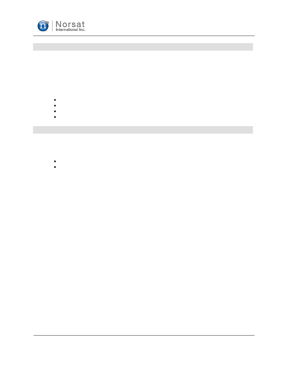 Rs-485, Rs-232 | Norsat 25W ATOM User Manual | Page 13 / 29