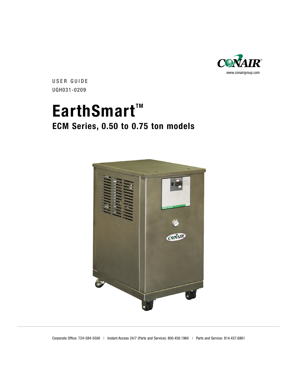 Conair EARTHSMART UGH031-0209 User Manual | 72 pages