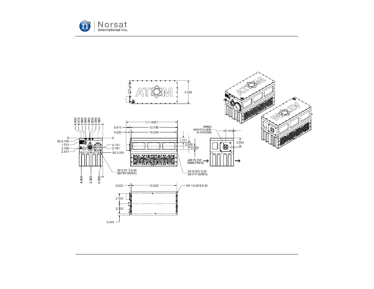 Norsat 100W
 ATOM User Manual | Page 24 / 26