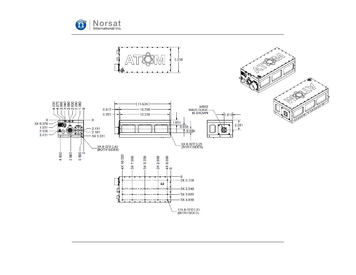 Norsat 100W
 ATOM User Manual | Page 25 / 26