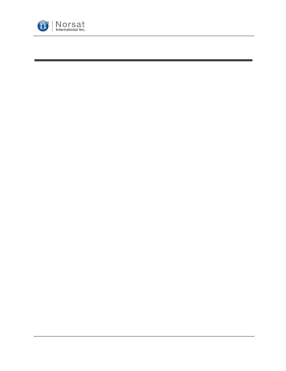 Norsat 100W
 ATOM User Manual | Page 5 / 26